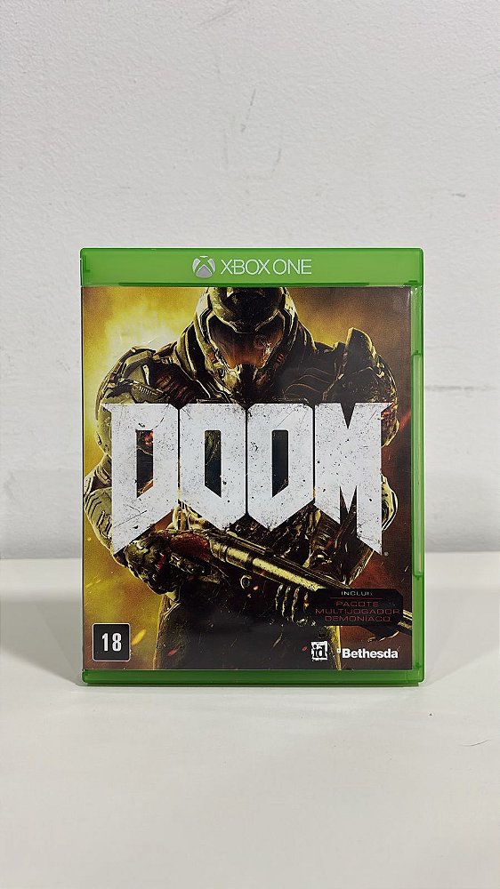 Doom Xbox One Mídia Física (Usado)
