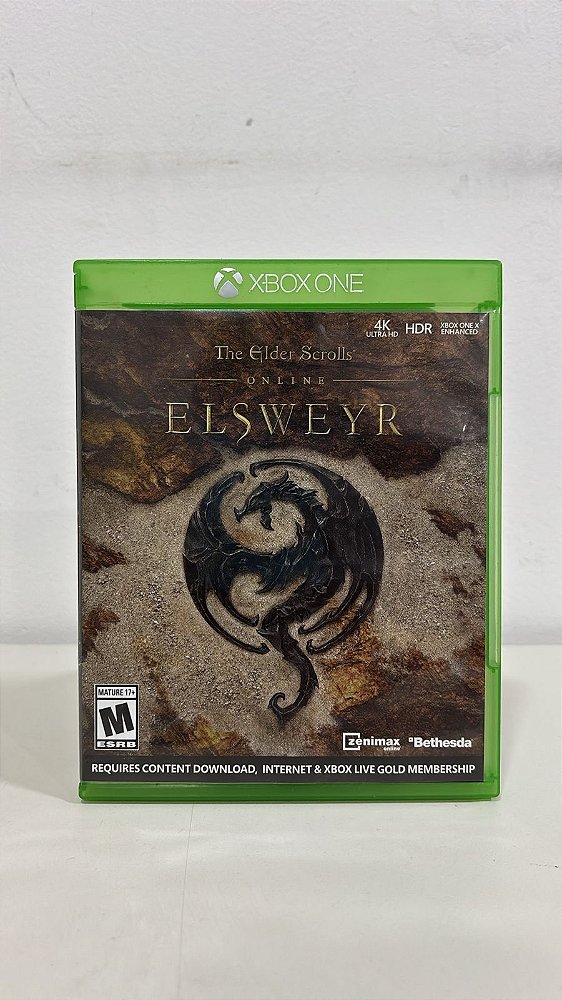 The Elder Scrolls Online Elsweyr Xbox One Mídia Física (Usado)