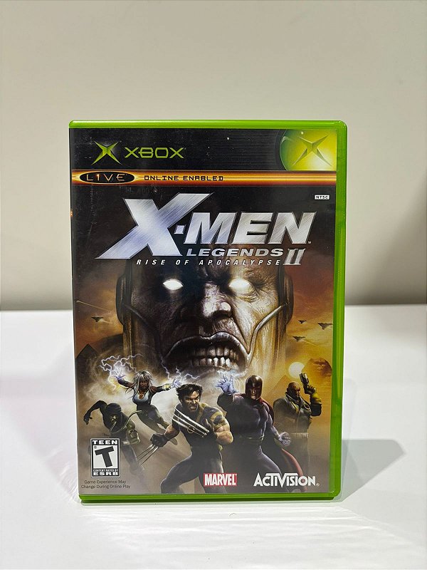 Xmen Legends 2 Rise Of Apocalypse Xbox Classic Americano Original (Usado)