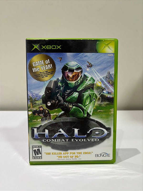 Halo Combat Evolved Xbox Classic Americano Original (Usado)