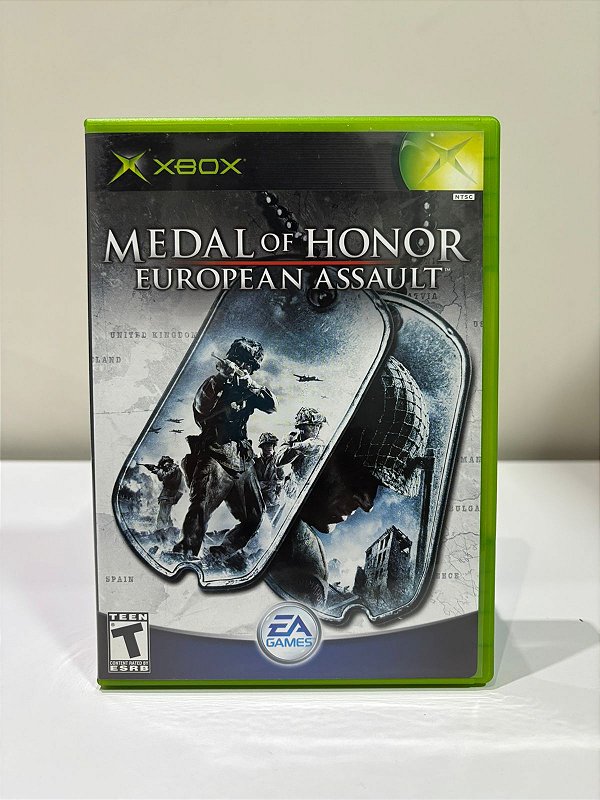 Medal Of Honor European Assault Xbox Classic Americano Original (Usado)