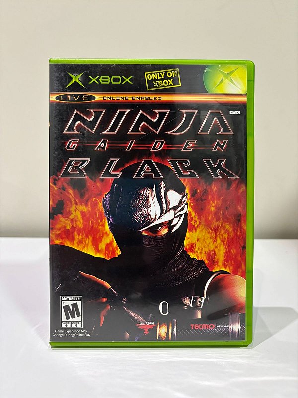 Ninja Gaiden Black Xbox Classic Americano Original (Usado)