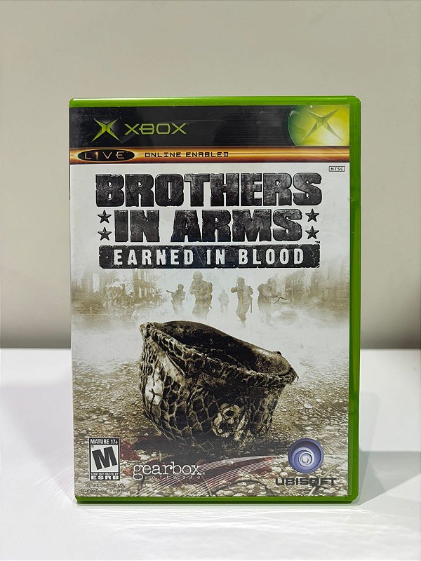 Brothers In Arms Earned In Blood Xbox Classic Americano Original (Usado)