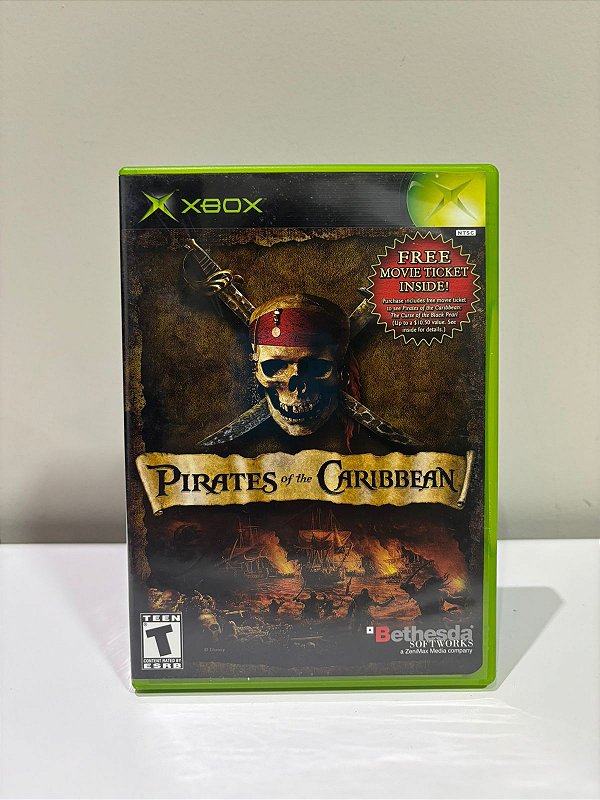 Pirates Of The Caribbean Xbox Classic Americano Original (Usado)