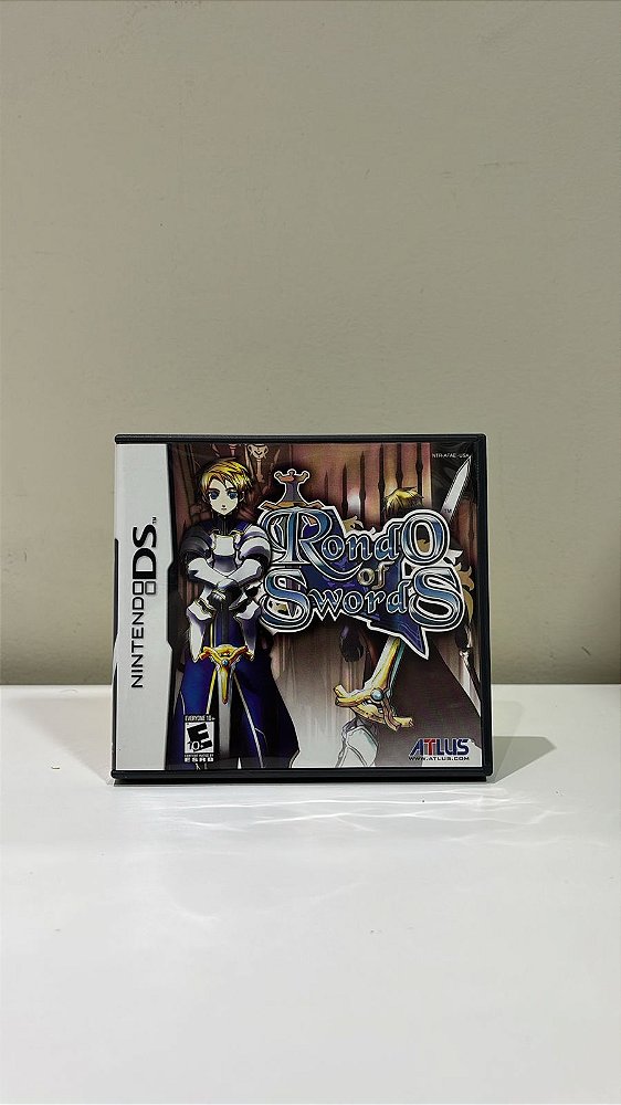 Rondo of Swords Nintendo DS Mídia Física Americano (Usado)