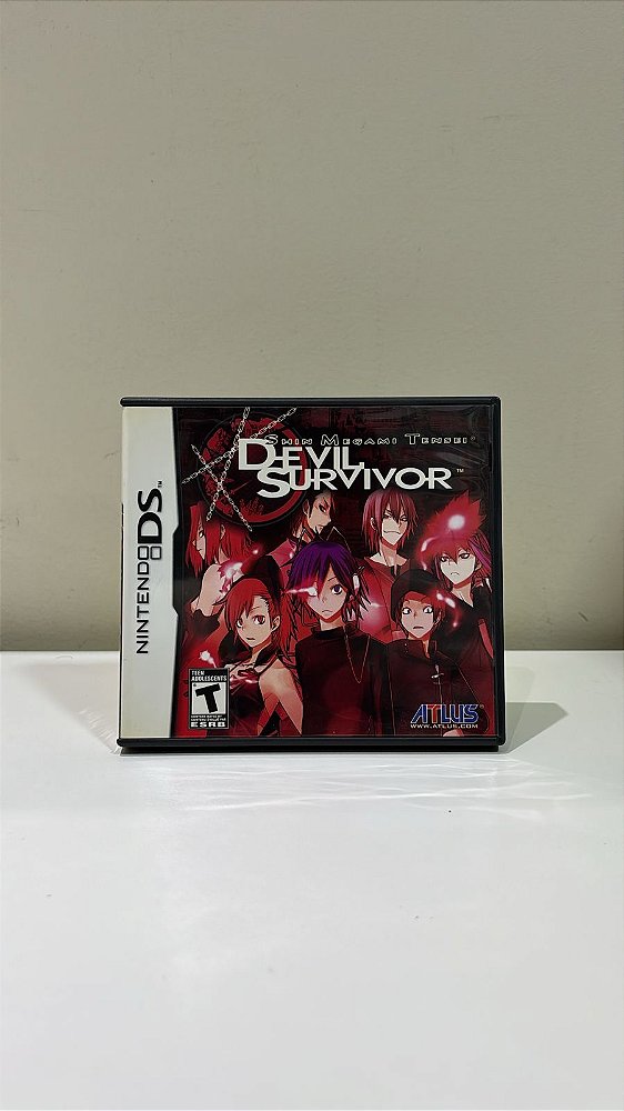 Shin Megami Tensei Devil Survivor Nintendo DS Mídia Física Americano (Usado)