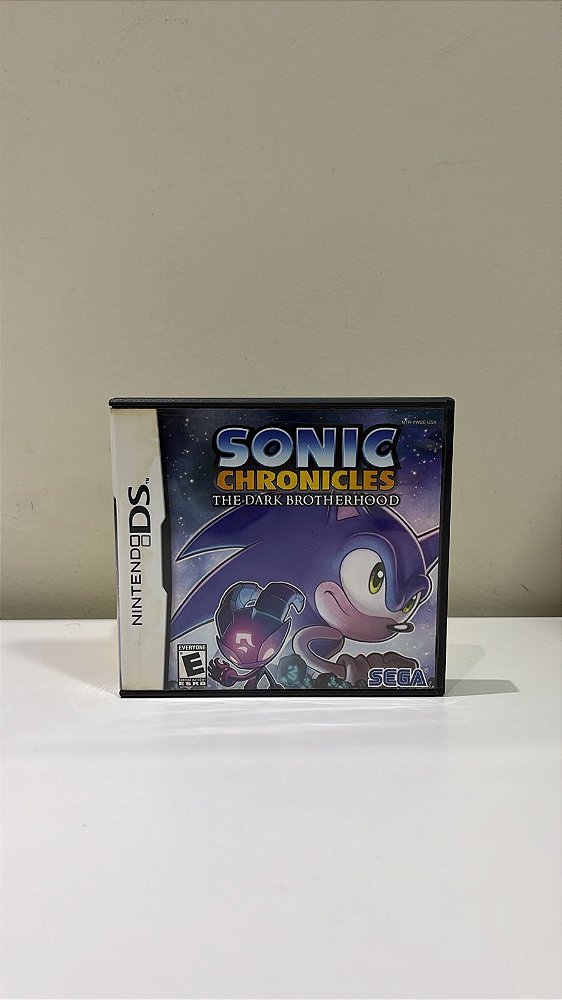 Sonic Chronicles The Dark Brotherhood Nintendo DS Mídia Física Americano (Usado)