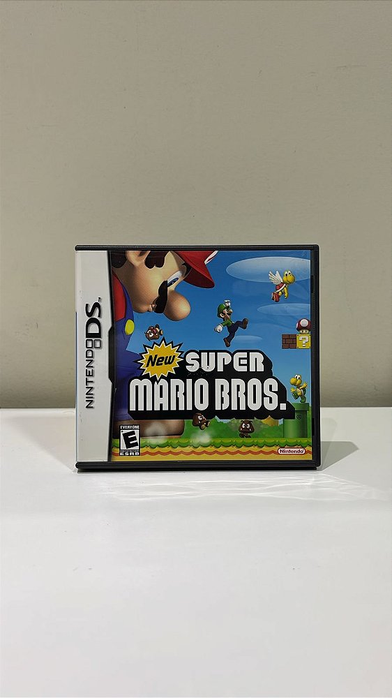 New Super Mario Bros Nintendo DS Mídia Física Americano (Usado)