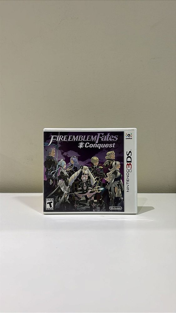 Fire Emblem Fates: Conquest Nintendo 3DS Original Americano (Usado)