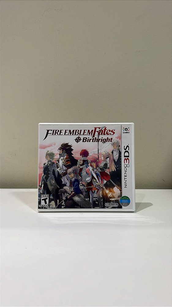 Fire Emblem Fates: Birthrght Nintendo 3DS Original Americano (Usado)