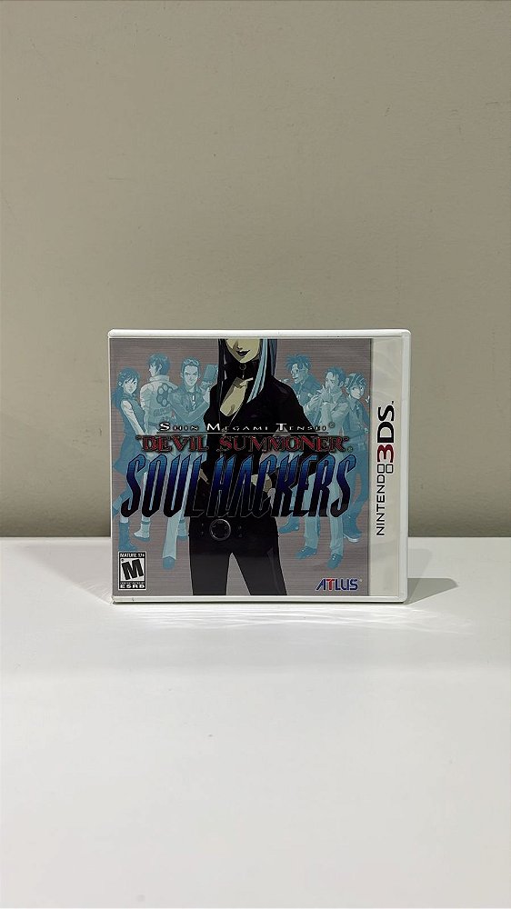 Shin Megami Tensei Devil Summoner Soul Hackers Nintendo 3DS Original Americano (Usado)