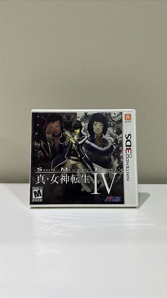 Shin Megami Tensei IV Nintendo 3DS Original Americano (Usado)