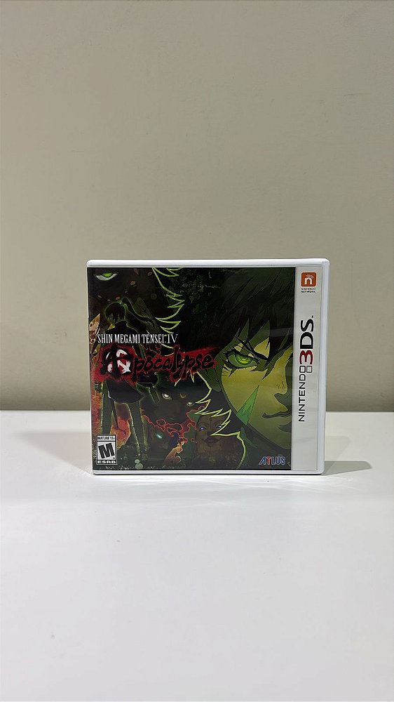 Shin Megami Tensei IV Apocalypse Nintendo 3DS Original Americano (Usado)