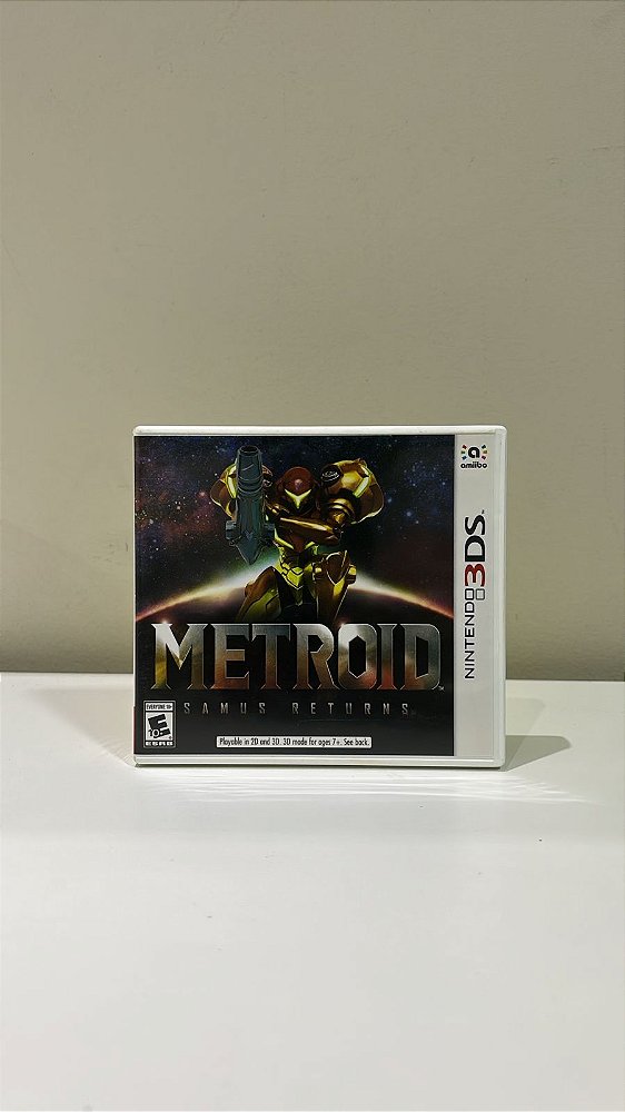 Metroid Samus Returns Nintendo 3DS Original Americano (Usado)
