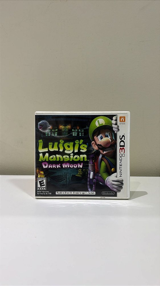 Luigis Mansion Dark Moon Nintendo 3DS Original Americano (Usado)
