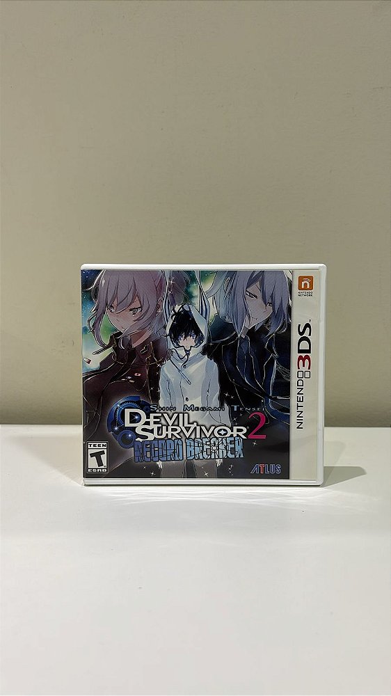 Devil Survivor 2 Record Breaker Nintendo 3DS Original Americano (Usado)