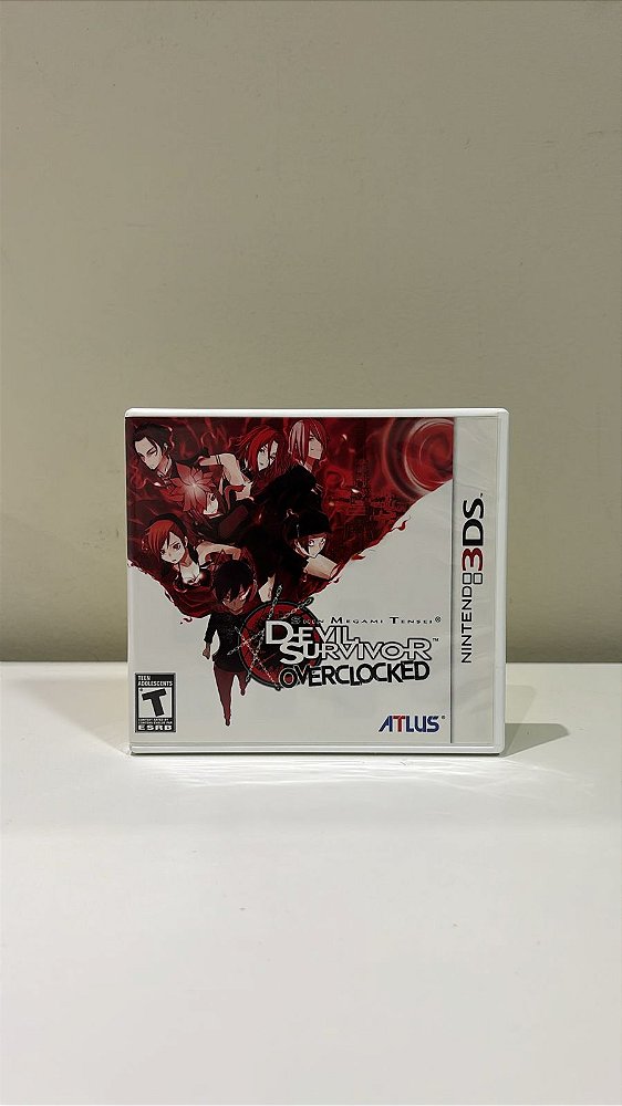 Devil Survivor Overclocked Nintendo 3DS Original Americano (Usado)