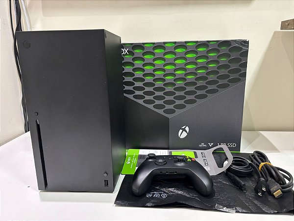 Console Xbox Séries X 1tb - Series X Seminovo Cor: Preto