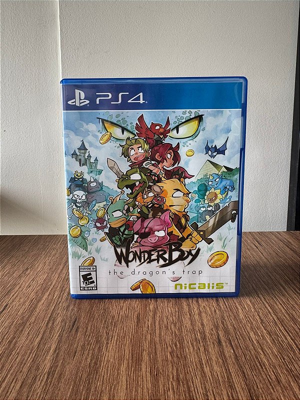 Wonder Boy The Dragon's Trap PS4 Mídia Física (Usado)