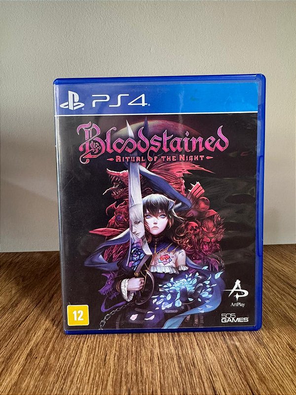 Bloodstained Ritual Of The Night PS4 Mídia Física (Usado)