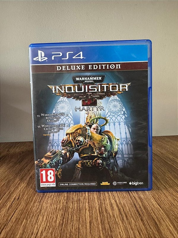 Warhammer 40,000 Inquisitor Martyr PS4 Mídia Física (Usado)
