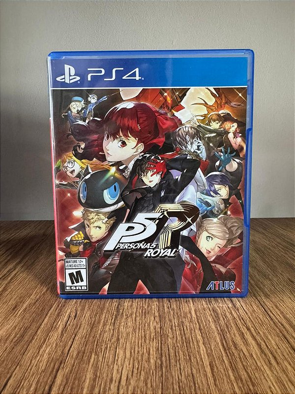 Persona 5 Royal PS4 Mídia Física (Usado)