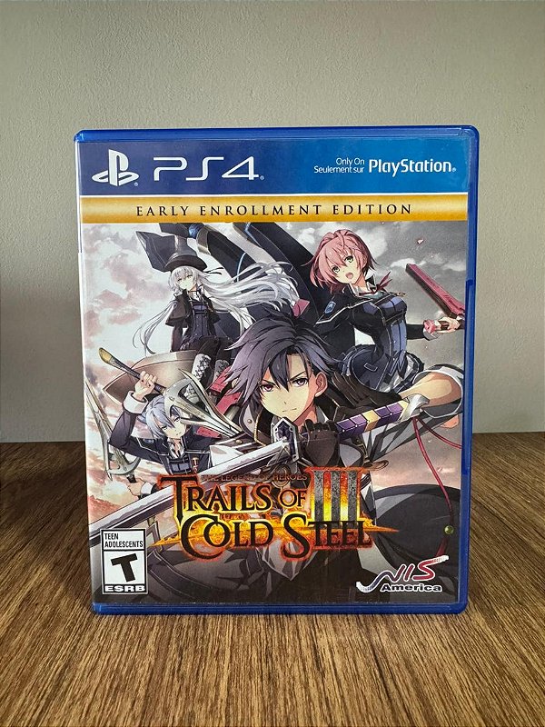 The Legend Of Heores:Trails Of Cold Steel 3 PS4 Mídia Física (Usado)