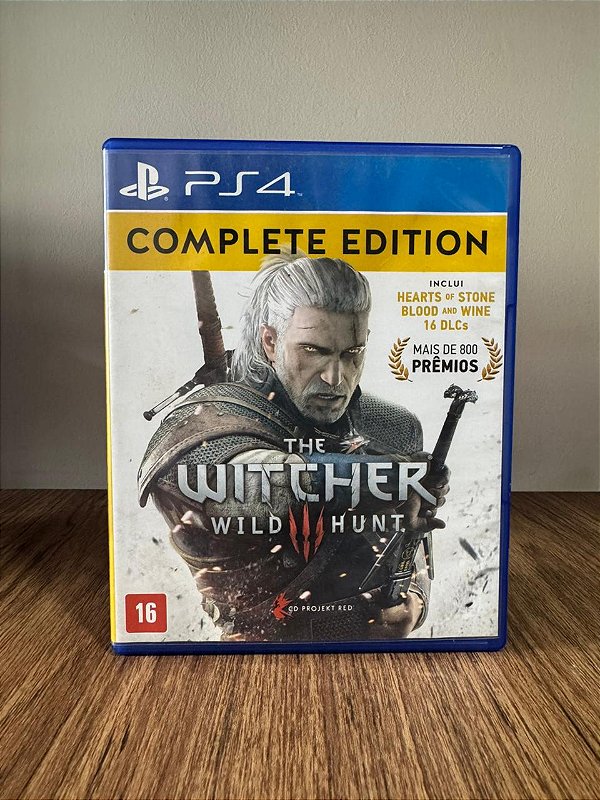 The Witcher 3 Wild Hunt Complete Edition PS4 Mídia Física (Usado)