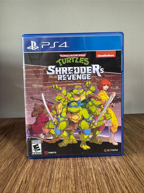 Teenage Mutant Ninja Turtles ShreddeR's Revenge PS4 Mídia Física (Usado)