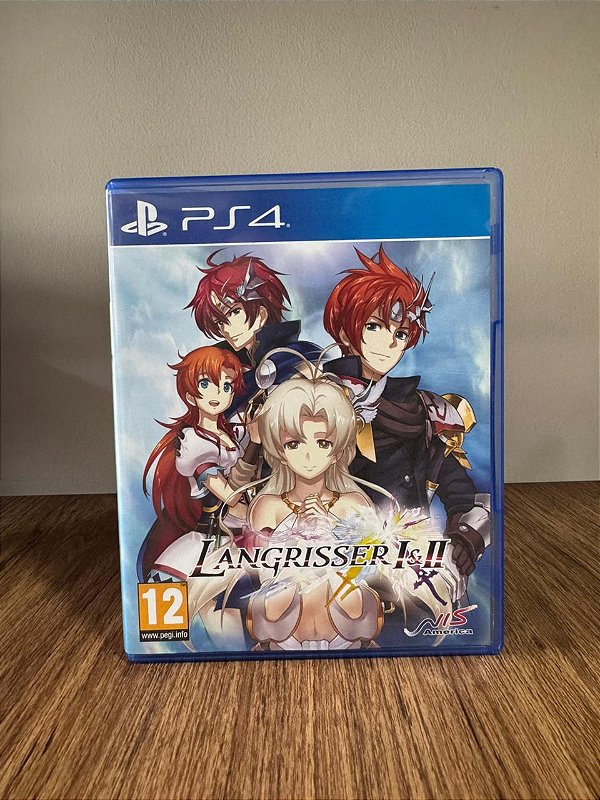 Langrisser 1 & 2 PS4 Mídia Física (Usado)