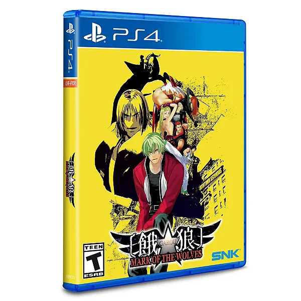 Garou Mark Of The Wolves PS4 Mídia Física Lacrado