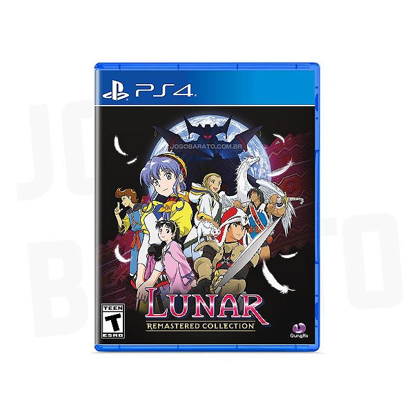 Lunar Remastered Collection PS4 Mídia Física Lacrado
