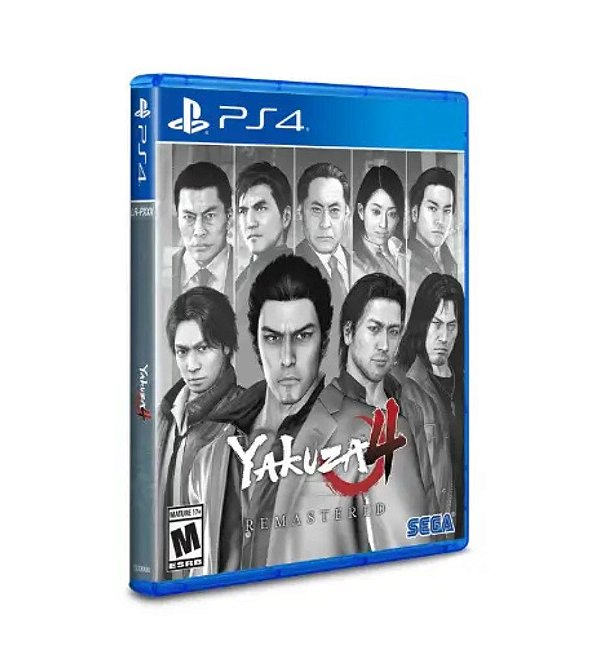 Yakuza 4 Remastered PS4 Mídia Física Lacrado