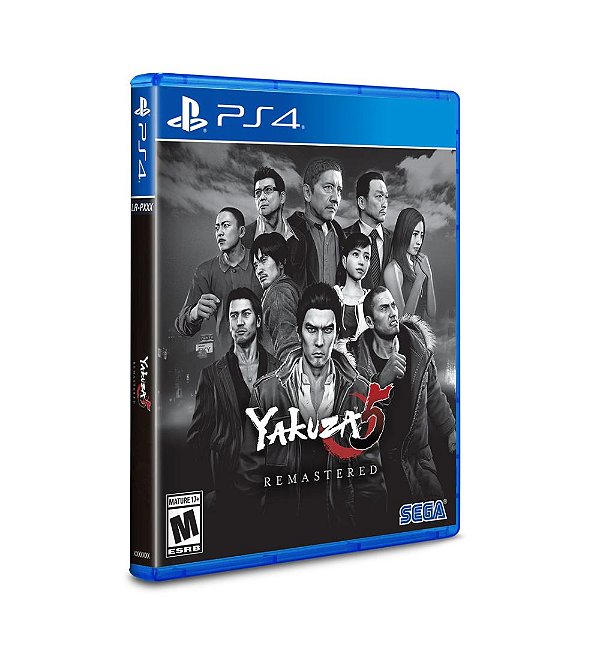 Yakuza 5 Remastered PS4 Mídia Física Lacrado