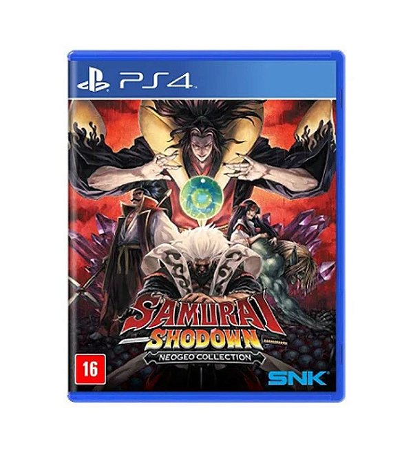 Samurai Shodown Neogeo Collection PS4 Mídia Física Lacrado