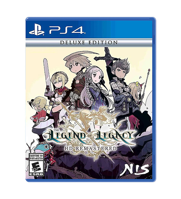 The Legend of Legacy HD Remastered PS4 Mídia Física Lacrado