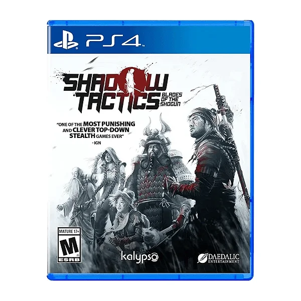 Shadow Tactics Blade Of The Shogun PS4 Mídia Física Lacrado