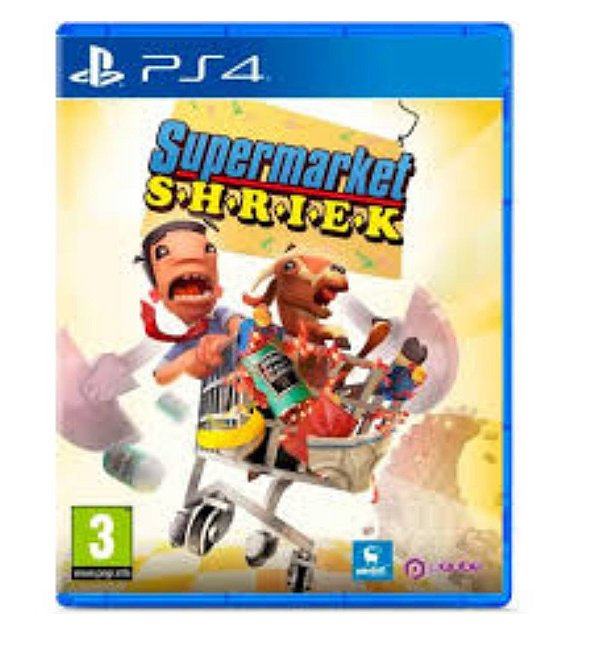 Supermarket Shriek PS4 Mídia Física Lacrado
