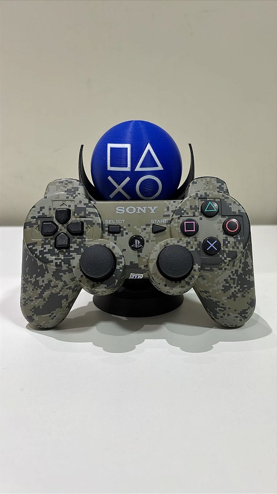 Controle Playstation 3 Dualshock 3 Camuflado - Dualshock 3 (Usado)