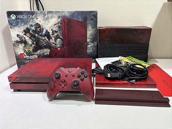 Console Xbox One S Edição Gears Of War 4 2TB - Xbox One S