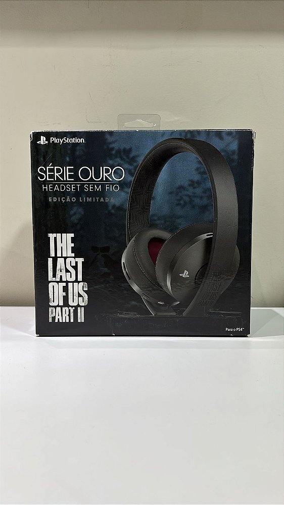 Headset New Gold Edição Limitada The Last Of Us Parte 2 (Usado)