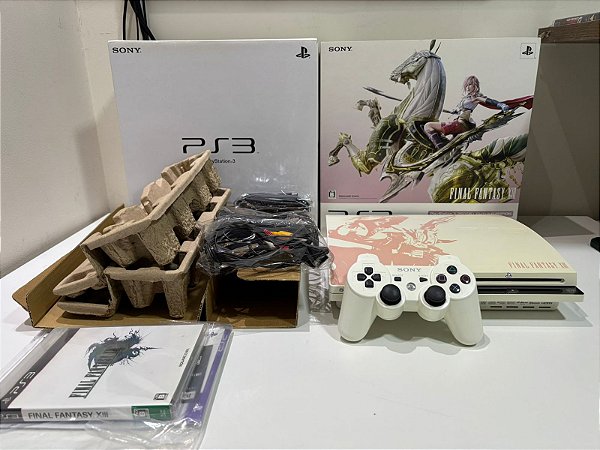 Console Playstation 3 Edição Final Fantasy XIII - PS3 Slim