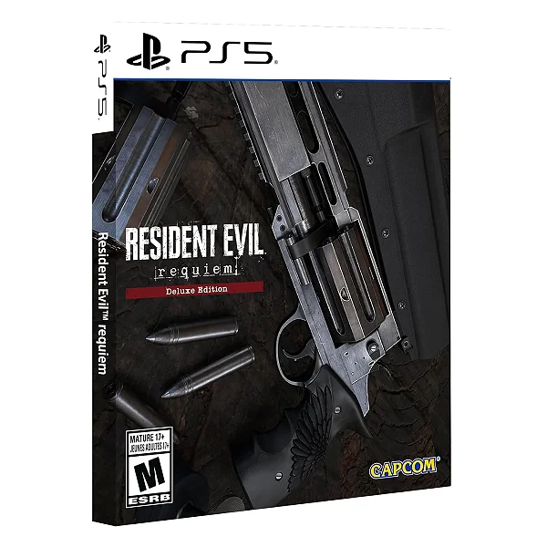 Resident Evil Requiem Deluxe Edition PS5 Mídia Física Lacrado