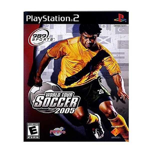 World Tour Soccer 2005 PS2 Original Lacrado (Americano)