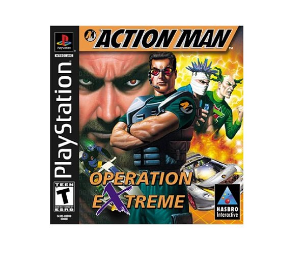 Action Man Operation Extreme PS1 Original Novo Lacrado