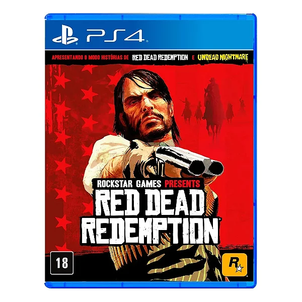Red Dead Redemption PS4 Mídia Física Lacrado
