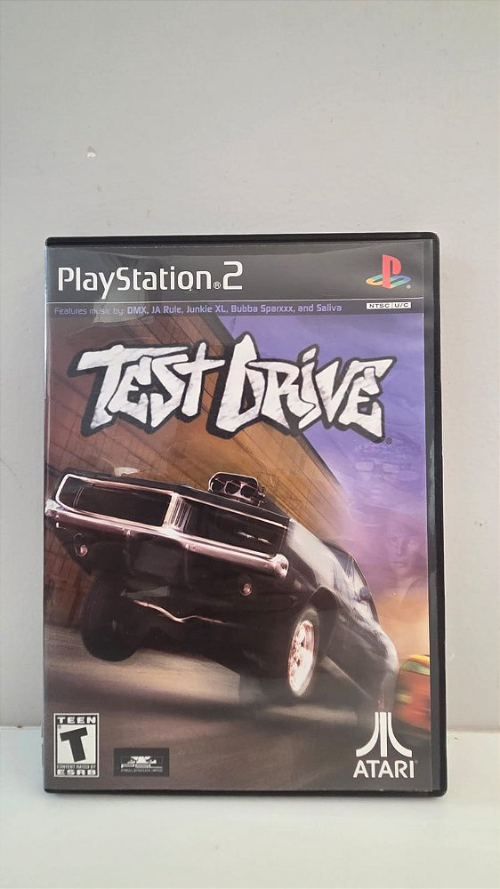 Test Driver PS2 Original Americano (Usado)