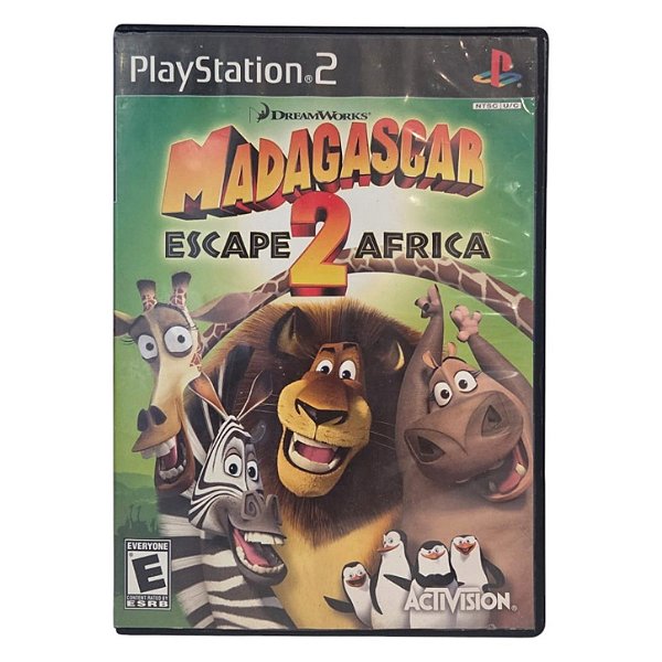 Madagascar Escape Africa 2 PS2 Original Americano (Usado)