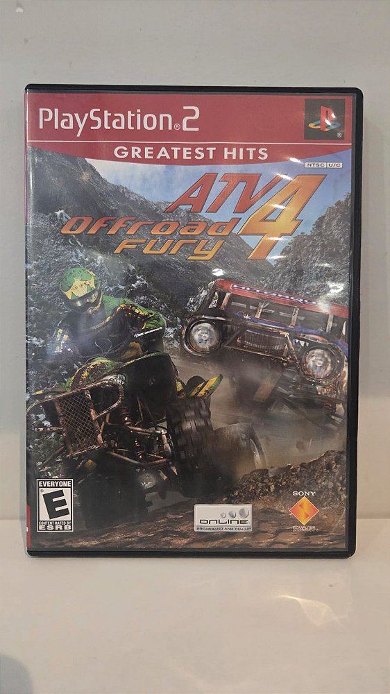 ATV Offroad Fury 4 GH PS2 Original Americano (Usado)