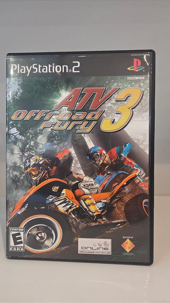 ATV Offroad Fury 3 PS2 Original Americano (Usado)